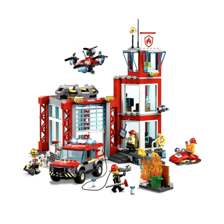 LEGO City 60215 Remiza strażacka